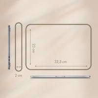 Selencia Corduroy Laptop hoes 13-14 inch - Laptopsleeve -Pistache Cream