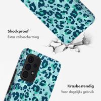 Selencia Vivid Tough Backcover Samsung Galaxy A53 - Wild Spots Light Blue