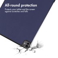 imoshion Trifold Book Case Apple iPad Pro 13 (2025) M5 / (2024) M4 - Dark Blue