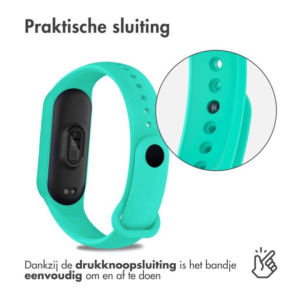 imoshion Siliconen Sport bandje Xiaomi Mi Band 5 / 6 - Mintgroen