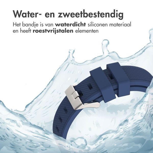 imoshion Flexibel Siliconen bandje - Universeel 22 mm aansluiting - Donkerblauw