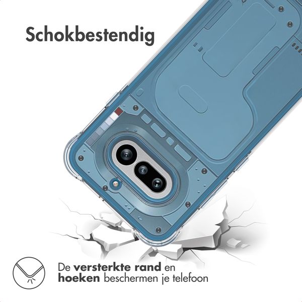 imoshion Shockproof Case Nothing Phone (4a) - Transparant