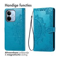 imoshion Mandala Bookcase Xiaomi Redmi Note 17 Pro - Turquoise