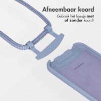 imoshion Color Backcover met afneembaar koord met MagSafe Samsung Galaxy S26 - Ash Blue