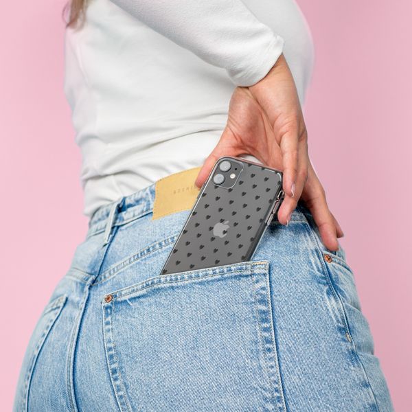 imoshion Design hoesje Samsung Galaxy S20 FE - Hearts All Over Black