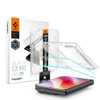 Spigen GLAStR EZ Fit Screenprotector 2 Pack + Applicator Apple iPhone Duo
