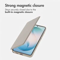imoshion Transparent Bookcase with MagSafe Samsung Galaxy S26 Ultra - Beige