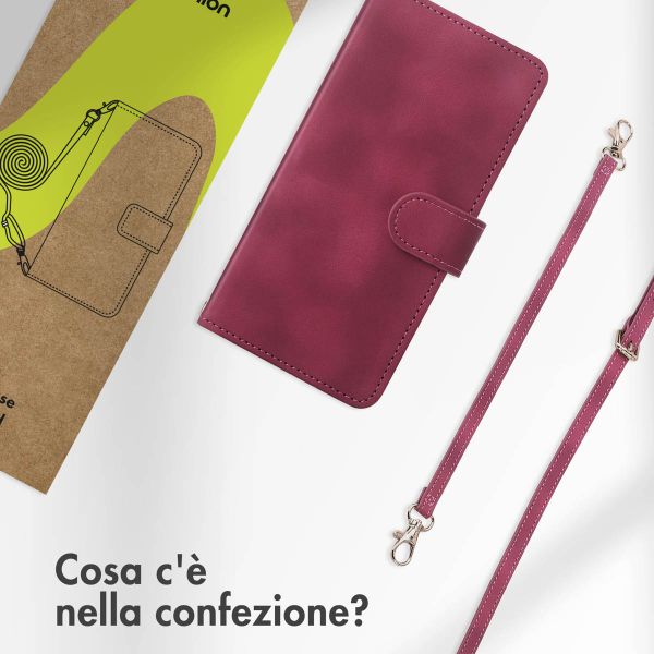imoshion Bookcase met koord Oppo Reno15 F (5G) - Rood