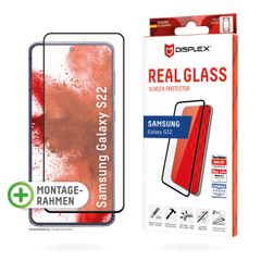 Displex Screenprotector Real Glass Full Cover Samsung Galaxy S22