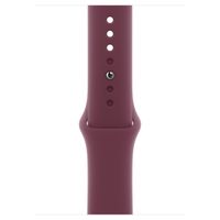 Apple Sport Band Apple Watch Series 1 t/m 11 / SE / Ultra (44/45/46/49 mm) - Maat M/L - Mulberry