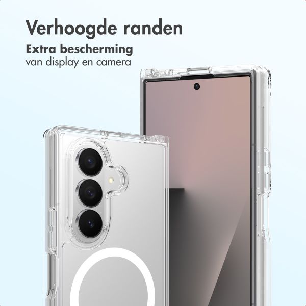 Accezz Xtreme Impact Backcover met MagSafe Samsung Galaxy Z Fold 7 - Transparant