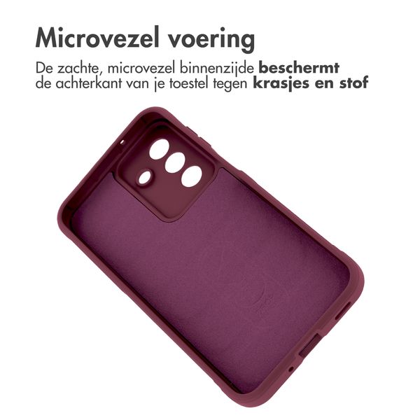 imoshion EasyGrip Backcover Samsung Galaxy A27 (5G) - Aubergine