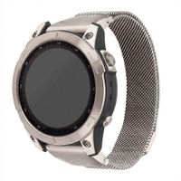 imoshion QuickFit® Milanees bandje  - Garmin 22 mm aansluiting - Maat L/XL - Starlight