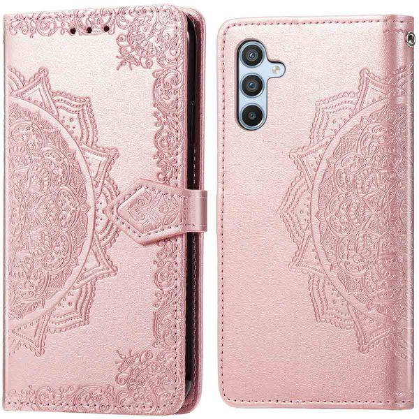 imoshion Mandala Bookcase Samsung Galaxy A36 - Rosé Goud