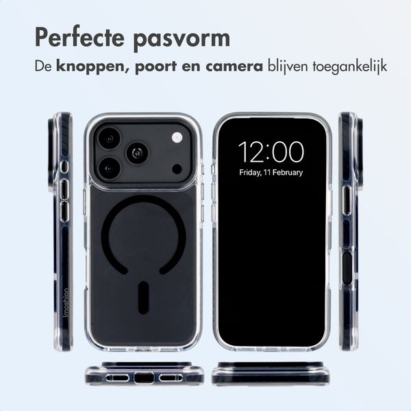 imoshion Combat MagSafe Backcover Apple iPhone 18 Pro / 17 Pro - Zwart