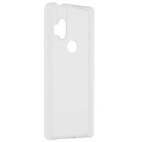 Softcase Backcover Motorola One Hyper - Transparant