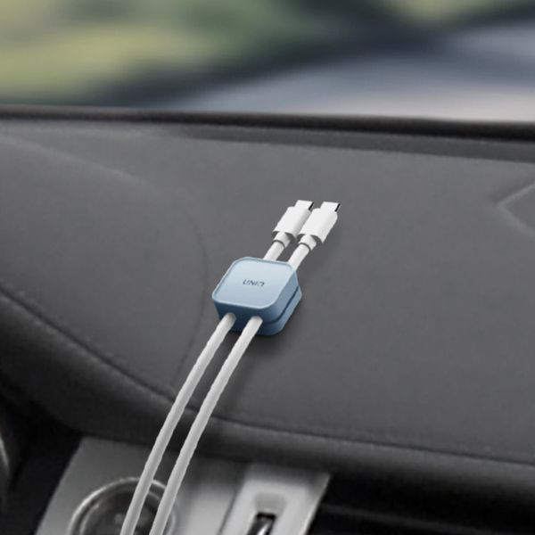 Uniq Pod 8-pack kabel organizer - Arctic Blue