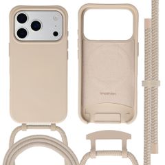 imoshion Color Backcover met afneembaar koord met MagSafe Apple iPhone 17 Pro - Nude
