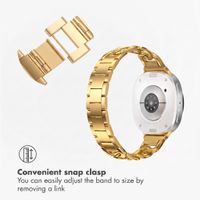Selencia Chain band Samsung Galaxy Watch 9 (40/44mm) / Watch 8 (40/44mm) / Classic (46mm) - Gold
