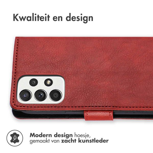 imoshion Luxe Bookcase Samsung Galaxy A33 - Rood