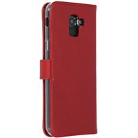 Selencia Echt Lederen Bookcase Samsung Galaxy J6