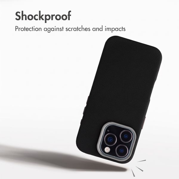 Accezz Mesh Back Cover with MagSafe Apple iPhone 16 Pro - Black