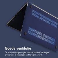 imoshion Laptop Cover Apple MacBook Pro 13 inch (2020 / 2022) - A2289 / A2251 / A2338 - Donkerblauw