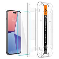 Spigen GLAStR EZ Fit Screenprotector + Applicator iPhone 16 Plus / 15 Plus