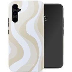 Selencia Vivid Backcover Samsung Galaxy A34 (5G) - Desert Waves Beige