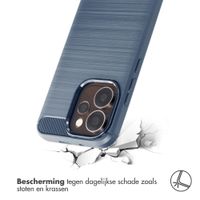 imoshion Brushed Backcover Oppo Reno15 Pro (5G) - Donkerblauw