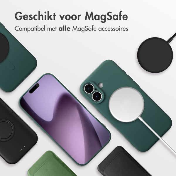 imoshion Color Backcover met MagSafe Apple iPhone 17 - Donkergroen