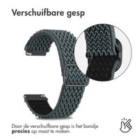 imoshion Elastisch nylon bandje - Universeel 22 mm aansluiting - Donkergrijs