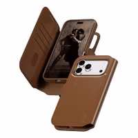CARE by PanzerGlass Tango 2 in 1 Wallet Case MagSafe Apple iPhone 18 Pro Max / 17 Pro Max - Bruin