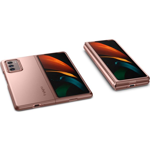 Spigen Thin Fit Pro Backcover Samsung Galaxy Z Fold2 - Bronze