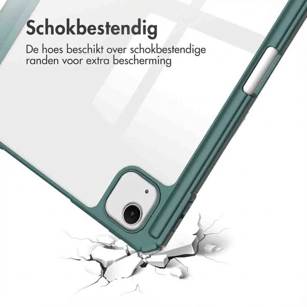 imoshion Trifold Hardcase Bookcase Apple iPad Air 13 inch (2026) M4 / (2025) M3 / (2024) M2 - Groen