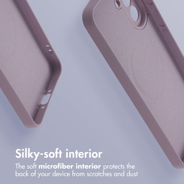 imoshion Colour Back Cover with MagSafe Samsung Galaxy A37 (5G) - Purple