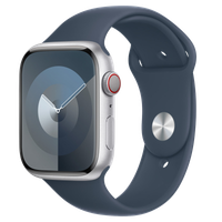 Apple 3 Pack Sport Band voor de Apple Watch | 44/45/46/49 mm - Maat S/M - Winter Blue/ Storm Blue/ Midnight