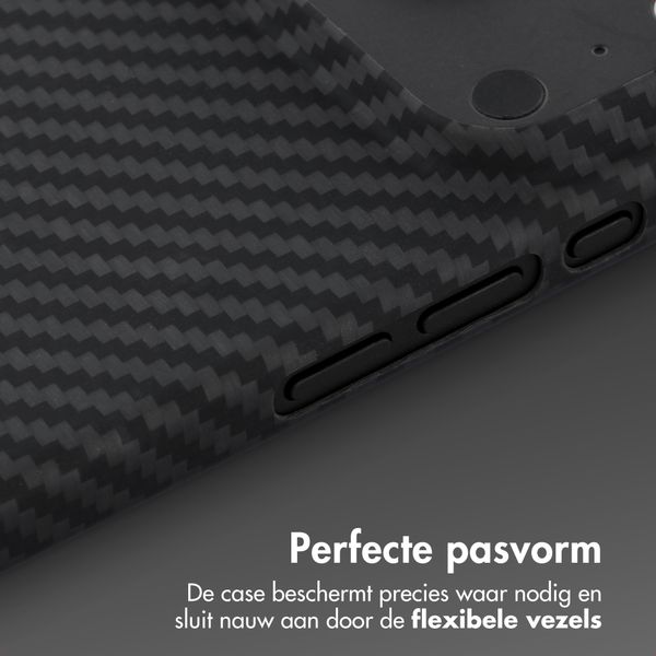 Accezz MagSafe Kevlar® Backcover Apple iPhone 18 Pro / 17 Pro - Zwart