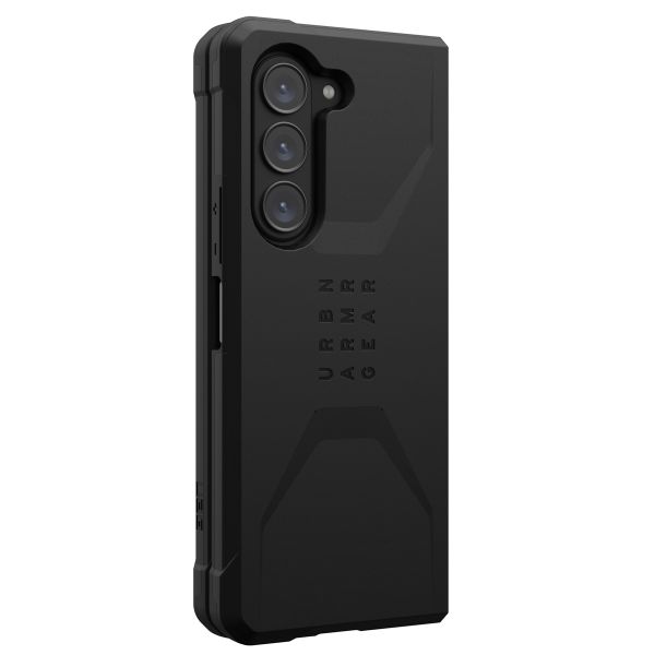 UAG Civilian Backcover Samsung Galaxy Z Fold 5 - Zwart