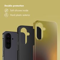 Selencia Vivid Back Cover Samsung Galaxy A37 (5G) - Gradient Olive Dust