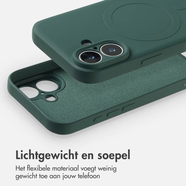 imoshion Color Backcover met MagSafe Apple iPhone 17 - Donkergroen