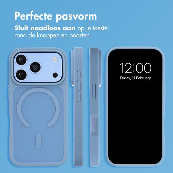 imoshion Color Guard Backcover met MagSafe Apple iPhone 18 Pro / 17 Pro - Lichtblauw