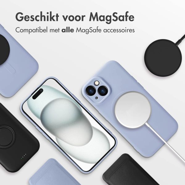 imoshion Color Backcover met MagSafe iPhone 15 - Lila