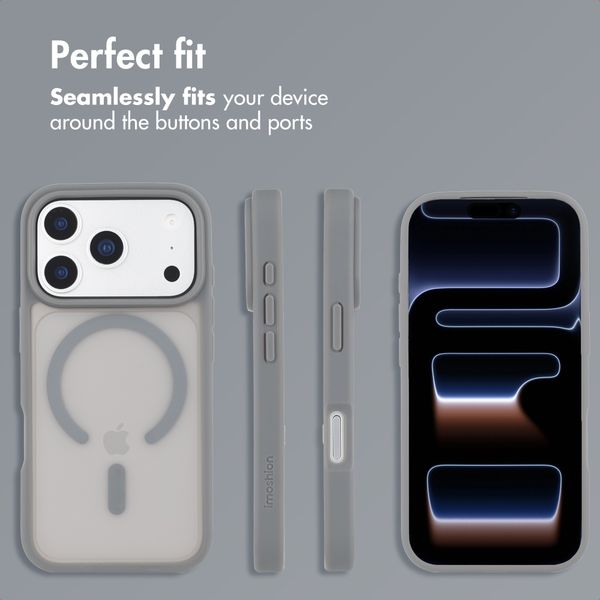 imoshion Colour Guard Back Cover with MagSafe Apple iPhone 17 Pro - Grey