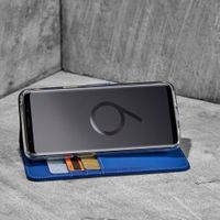 Accezz Wallet Softcase Bookcase Apple iPhone 11 Pro Max - Blauw