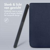 imoshion Slim Soft Case Bookcase Kobo Nia - Donkerblauw
