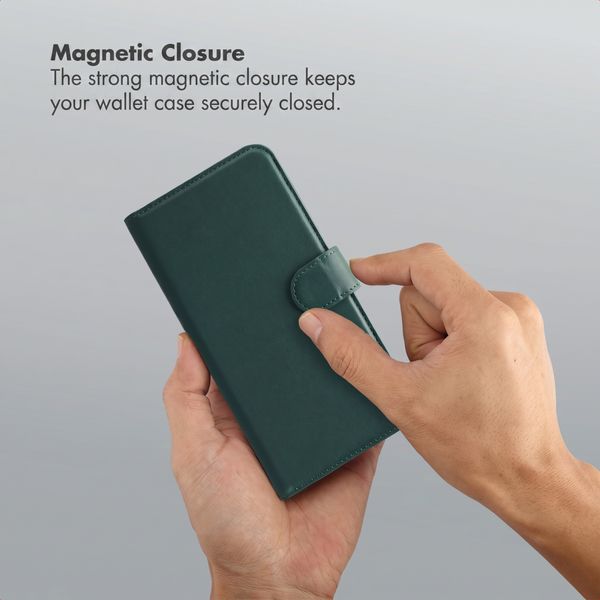 Selencia Olyn Detachable Bookcase with MagSafe Samsung Galaxy A37 (5G) - Green