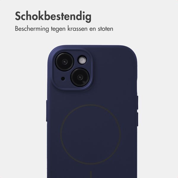 Accezz Grip Backcover met MagSafe Apple iPhone 13 - Donkerblauw
