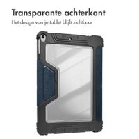 Accezz Rugged Trifold Bookcase Apple iPad 11 (2025) 11 inch A16 / iPad 10 (2022) 10.9 inch - Donkerblauw