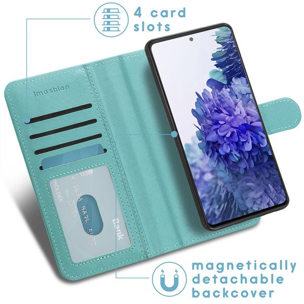 imoshion Luxe Portemonnee Samsung Galaxy S20 FE - Turquoise